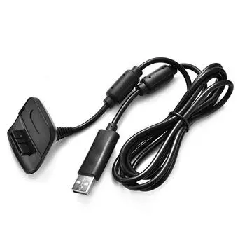 Новый USB-кабель для зарядки 1,8 м для беспроводного контроллера Xbox 360/360 Slim