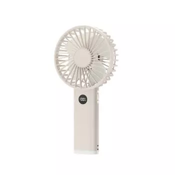 Новый USB малошумный небольшой вентилятор, портативный уличный вентилятор, интеллектуальный цифровой дисплей, 100 скоростей, плавная регулировка вентилятора, 106*38*213 мм