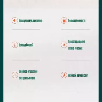 Новый USB-увлажнитель воздуха большой емкости 2,2 л с двойным распылительным портом, увлажнитель с функцией создания холодного тумана