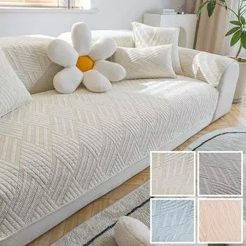 Новый утолщенный кристальный бархатный диван-подушка нескользящий чехол для сиденья ткань теплый удобный домашний декор четыре сезона универсальный 70x70cm