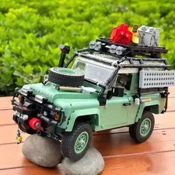 Новый В НАЛИЧИИ Высокотехнологичный Land Rovered Defender 90 Bricks 10317 Супер внедорожный гоночный автомобиль Строительные блоки Детские игрушки Рождественские подарки No Original Box