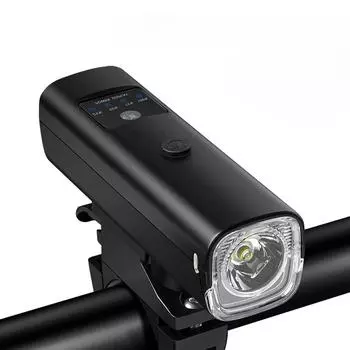 Новый велосипедный звуковой сигнал, интеллектуальный светочувствительный сигнал для езды на велосипеде на открытом воздухе, высокочастотный зарядный передний фонарь, электрический дисплей, звуковой сигнал