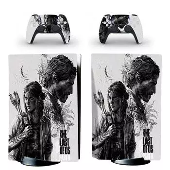 Новый виниловая наклейка скин для THE LAST OF US для Playstation5 PS5 с дисководом