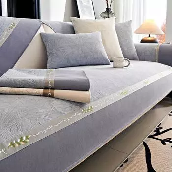 Новый винтажный жаккардовый чехол из синели, противоскользящий чехол для дивана, подушка для дивана, четыре сезона, обычный чехол для дивана для гостиной, чехол 70x70cm 1pcs