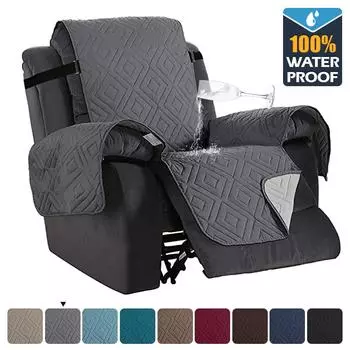 Новый водонепроницаемый чехол для дивана с откидной спинкой, домашний универсальный антигрязный диван для домашних животных, защитный чехол для подушки, чехлы для диванов для гостиной S чёрный