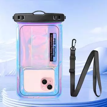 Новый водонепроницаемый чехол для телефона Laser Float Universal Swimming Storage Bgas Case