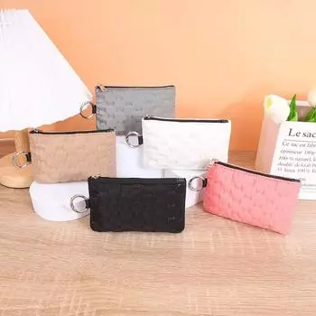 Новый водонепроницаемый кошелек для монет, брелок, маленький симпатичный кошелек, сумка для карт, держатель для карт, детская сумка для монет, портативный кошелек для монет, мини-кошелек белый