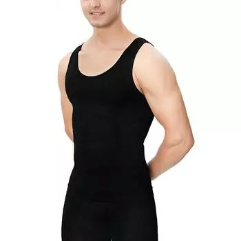 Новый впитывающий пот спортивный корсет для похудения, утягивающий жилет, мужское нижнее белье, утягивающий корсет для талии, корректирующее белье для живота L