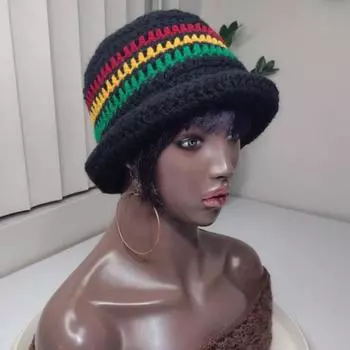 Новый вязаный головной убор ручной работы, забавная балаклава клоуна Adult 57-59cm