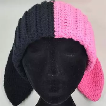 Новый вязаный крючком ажурный шарф ручной работы с бантом для взрослых adult 57-59cm