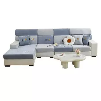 Новый всесезонный чехол для дивана из синели — это простая и современная шляпа для дивана с полным покрытием. S