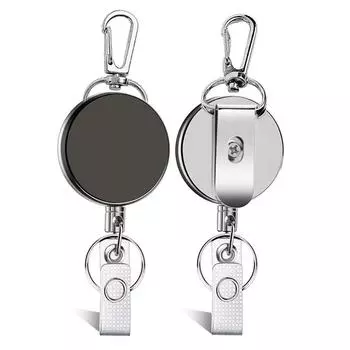 Новый выдвижной держатель для бейджа медсестры, держатель для бейджа, держатель для удостоверения личности врача, брелок для ключей, офисные аксессуары