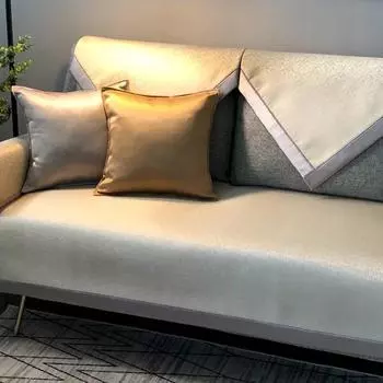 Новый высококачественный чехол для диванной подушки, универсальный для всех сезонов, чехол для дивана для гостиной, китайский противопыльный чехол, 1/2/3/4 сиденья 60x60cm 1pcs