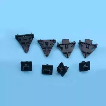 Новый высококачественный черный комплект зажимов капота Cruiser для 2007 2008 2009 2010 2011 2012 2013 2014 TOYOTA FJ Professional Car Accessories чёрный