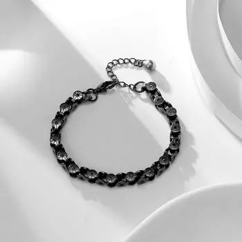 Новый высококачественный универсальный хип-хоп простой роскошный персонализированный ретро браслет