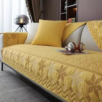 Новый защитный чехол для дивана в богемном стиле для гостиной, эластичный диван, подушка, коврик, чехлы для диванов, утолщенный плюшевый стул, диван, полотенце, домашний декор 70x70cm 1pcs