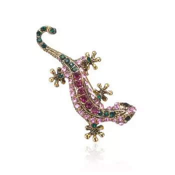 Новый зажим для свитера со стразами, пряжка для накидки из сплава, зажим для воротника, зажим для шарфа, европейский и американский зажим для талии, фиксированная брошь One Size золотой