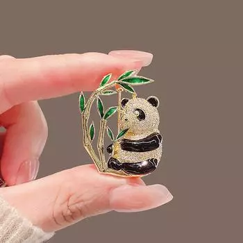 Новый зажим для свитера со стразами, пряжка для накидки из сплава, зажим для воротника, зажим для шарфа, европейский и американский зажим для талии, фиксированная брошь One Size чёрный