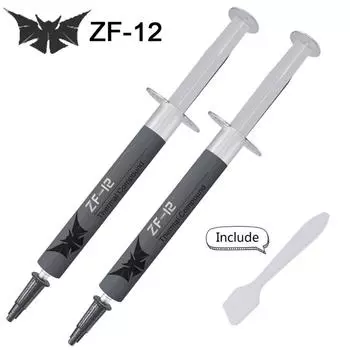 Новый ZF-12 4g 8g AMD Intel процессор CPU GPU кулер охлаждающий вентилятор термопаста VGA компаунд проводящий радиатор штукатурка паста