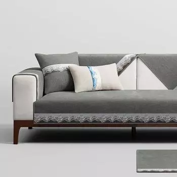 Новый жаккардовый чехол для дивана из синели в китайском стиле, кожаный чехол для дивана из цельного дерева, противоскользящий чехол для дивана 2/3/4, полотенце для сиденья 70x70cm 1pcs