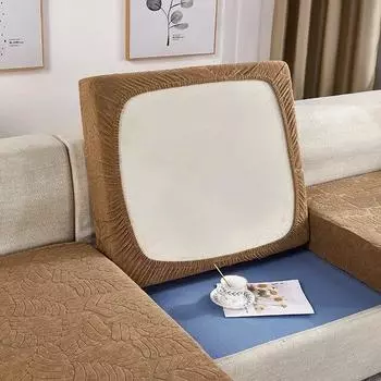 Новый жаккардовый чехол для подушки на сиденье дивана, толстый эластичный чехол для гостиной, кресло, угловой диван, чехол, чехол для дивана, украшение Size-No.1