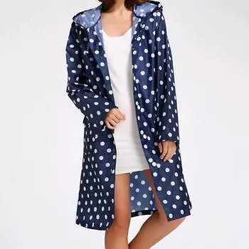 Новый женский дождевик, дождевик, водонепроницаемое пончо, пальто и куртки для кемпинга one size синий