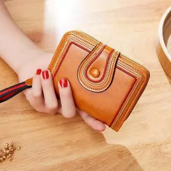 Новый женский кошелек кошелек женские кошельки дамский кошелек сумка кошелек бордовый