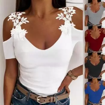 Новый женский летний кружевной однотонный жилет с круглым вырезом и короткими рукавами, облегающий топ без рукавов S белый