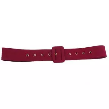 Новый женский широкий пояс из мягкой оленьей кожи, бархатный ремень с квадратной пряжкой, модный широкий пояс из флокированной ткани в сочетании с юбкой-пальто 125cm