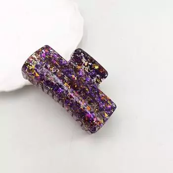 Новый женский заколка для волос с пайетками, прочный цветной пластиковый зажим для волос большого размера, зажимы для волос краб , заколка для волос, аксессуары для волос, подарок для девушки