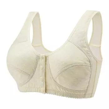 Новый жилет для пожилых людей, жилет, бюстгальтер на передних пуговицах, бюстгальтер на передних пуговицах 85