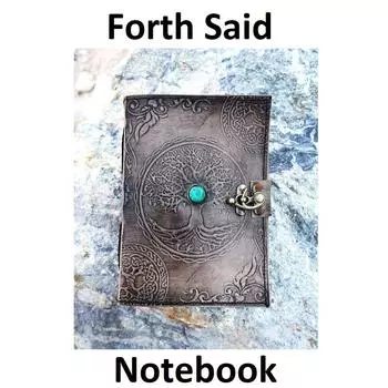 Новый журнал путешествий из кожи «Дерево жизни», блокнот для зарисовок, дневник, многоразовый журнал, студенческий блокнот, обложка для гостевой книги, подарки. Блокнот. 7 x 5 in