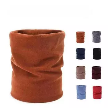 Новый зимний кашемировый трикотажный воротник для женщин плюс бархатный двухслойный утепленный воротник, защищающий от ветра и ветра, теплая маска, шапка