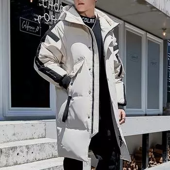 Новый зимний мужской пуховик средней длины Pie Overcomes M