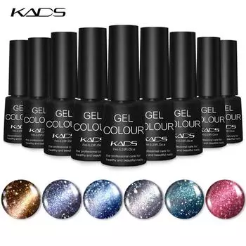 Новый звездный гель-лак «кошачий глаз» Волшебный хамелеон для дизайна ногтей Маникюр Galaxy Звездный магнитный многоцветный гель-лак для ногтей