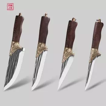 Нож Bonig из нержавеющей стали, ножи для рыбы, нож для мяса, нож для пилинга, кованые кухонные ножи ручной работы, ножи шеф-повара, резак Size 1(with nylon cover)