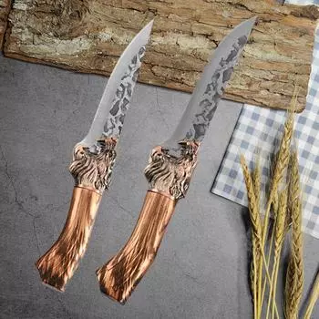 Нож Bonig из нержавеющей стали, походные ножи для рыбы, мясной тесак, нож для пилинга, профессиональные кованые кухонные ножи ручной работы для шеф-повара 1