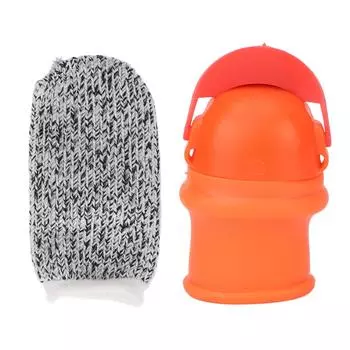 Нож для большого пальца для мужчин и женщин, силиконовый садовый нож для сбора растений, для клубники и овощей L