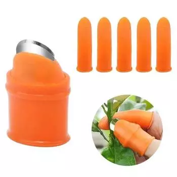 Нож для большого пальца Инструменты для сбора овощей Угол наклона фасоли для резки голыми руками Овощерезка Сельскохозяйственный нож Полезные кухонные гаджеты