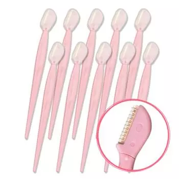 Нож для частичной брови Lashtalk, розовый, 10 шт., корейское лезвие