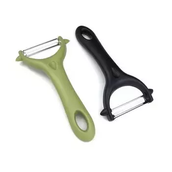 Нож для чистки дыни из нержавеющей стали с пластиковой ручкой - нож для чистки фруктов и овощей для домашнего использования на кухне