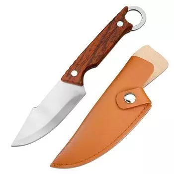 Нож для фруктов из нержавеющей стали, нож для обвалки, кухонный нож для овощей, ножи для барбекю, суши, острый нож для очистки фруктов Style 1