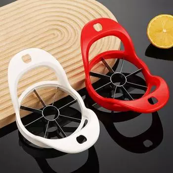 Нож для фруктов, лезвие из нержавеющей стали, 8 предметов, нарезка для яблок, легко чистится, резак для груш, сердцевина для домашней кухни белый