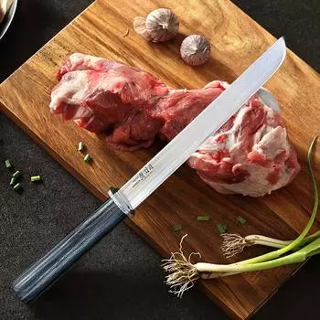 Нож для хлеба, кухонные ножи из нержавеющей стали, высококачественный нож для мяса, острый лезвие, кухонный инструмент, кухонные ножи