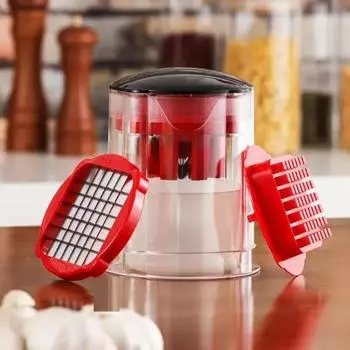 Нож для картофеля фри, фруктовый нож с несколькими вариантами нарезки, легко чистится