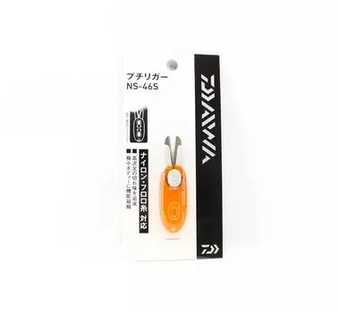 Нож для лески Daiwa NS-46S Petit Riggor Nylon FC, оранжевый (1201)