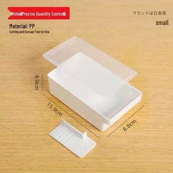 Нож для масла и сыра с контейнером для хранения, сохраняющим свежесть