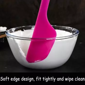 Нож для масла Силиконовый кремовый масляный шпатель для торта Смешивание теста Скребок Кисть Миксер для масла Кисти для торта Инструменты для выпечки