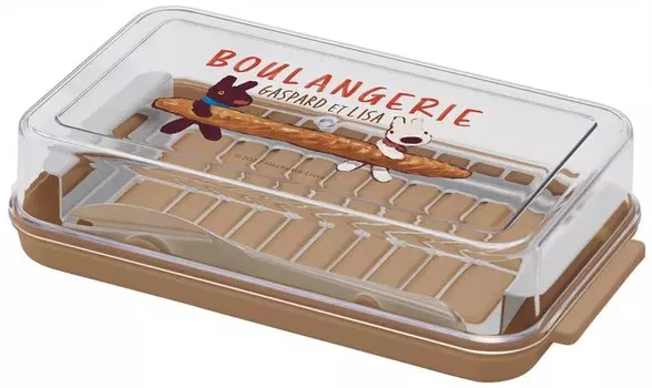 Нож для масла Skater из нержавеющей стали Deep Lisa, в комплекте специальный чехол для масла, изготовленный в Японии, 200 г, Gaspard, нож, BTG2DXNN-A