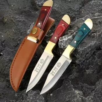 Нож для мяса на открытом воздухе, многоцелевой нож для мяса из нержавеющей стали для кемпинга, разделка мяса, разделка мяса, нож для мяса, нож для фруктов